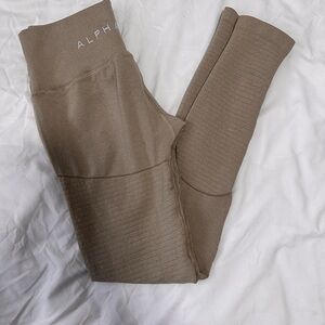 Alphalete Brown Leggings